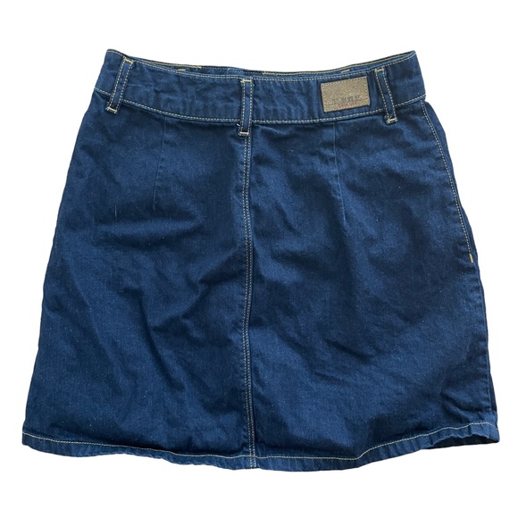 Zara Dark Denim Cargo Mini Skirt - Picture 5 of 5